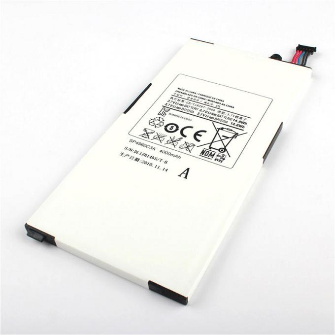 Batteria della compressa di SP4960C3A 4400mAh 3,7 V, batteria del Samsung Galaxy Tab P1000